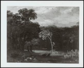 Sketch From Nature In Sion Park, Feb 1819