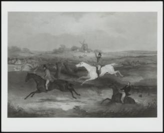 Taking The Brook, 1844 - One Of A Set Of Six