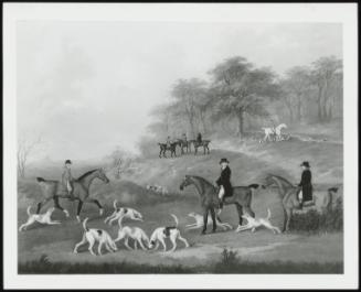 The Raby Hunt - Going To Cover, 1805 - One Of Four