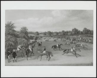 The Epsom Races: Preparing to Start