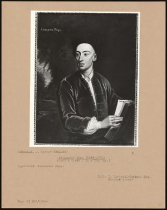 Alexander Pope (1688-1744)