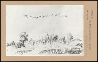 The Nunnery At Greenwich 16 June 1721