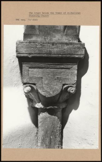 The Crypt Below The Tower Of Allhallows Staining Church