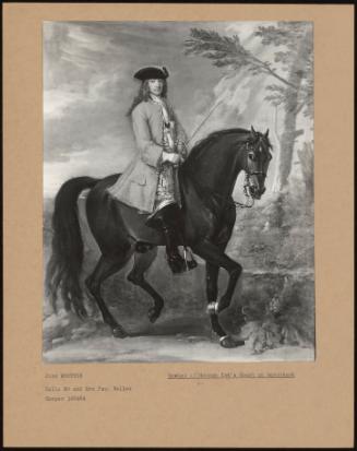 Member Of George 1st's Court On Horseback