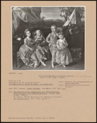 Four Grandchildren Of Maria Theresa
