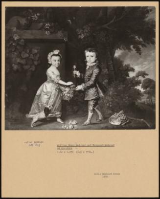 William Henry Walrond and Margaret Walrond as Children