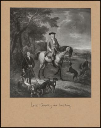 Lord Coventry Out Hunting