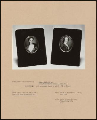 Horace Walpole and Lady Mary Churchill (ca. 1725-1801)