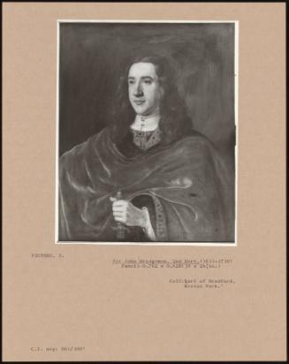 Sir John Bridgeman, 2nd Bart. (1631-1710)