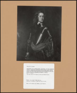 Portrait Of A Gentleman, Possibly Of The Fairfax Family, Wearing Armour, With A Red Sash (With Gold Flecks) And Holding A Commander's Baton; Is He William Parsons Of Birr (+1658)
