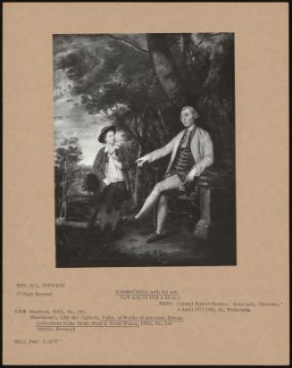 Edmund Butler With His Son