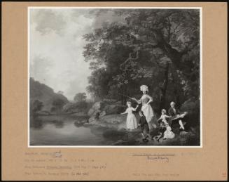 Family Group in a Landscape; Browne Family