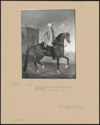 Robert Bertie, Ist Duke Of Ancaster, On A Horse