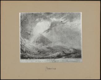 Drawing of Vesuvius