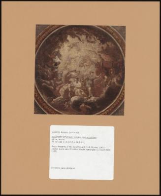 Allegory Of Peace: Study For A Ceiling