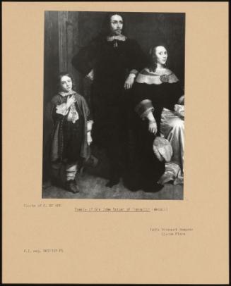 Family Of Sir John Trevor Of Trevallin (detail)