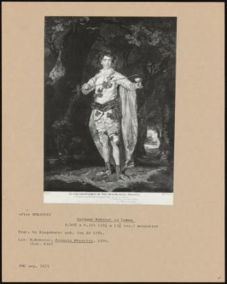 Anthony Webster as Comus