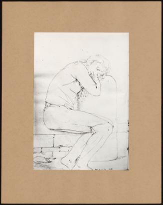 Boy Asleep From Wright's Sketchbook