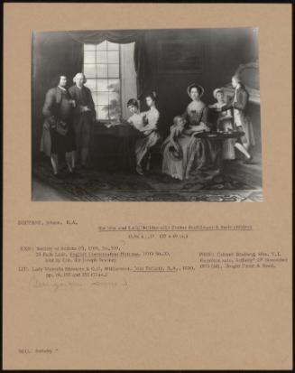 Sir John and Lady Hopkins with Doctor Bouliflower and Their Children