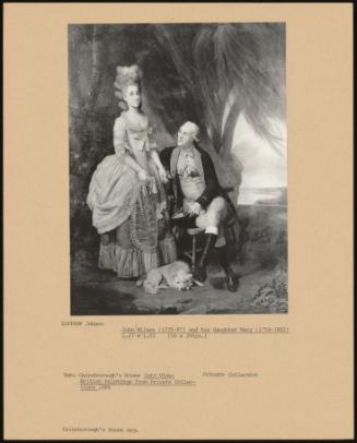 John Wilkes (1725-97) and His Daughter Mary (1750-1802)