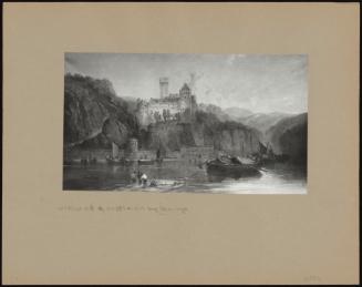 View Of A Castle On The Rhine