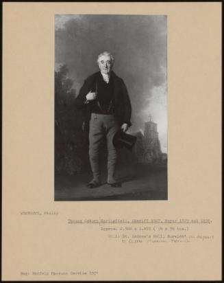 Thomas Osborn Springfield, Sheriff 1827, Mayor 1829 and 1836.
