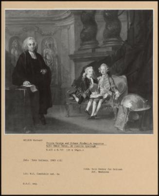 Prince George And Prince Frederick Augustus With Their Tutor, Dr Francis Ayscough