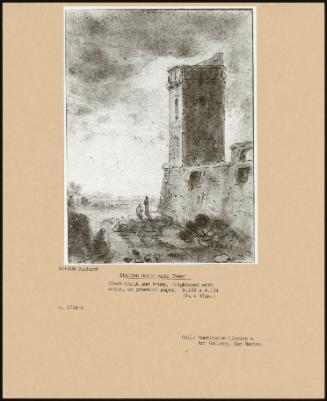 Italian Scene With Tower