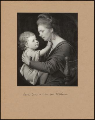 Jane Darwin and Her Son William Brown Darwin