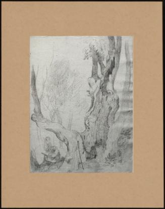 Large Hollow Tree With Figures P. 28