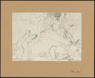Study of the Angel at the Sepulchre Announcing the Resurrection to the Marys