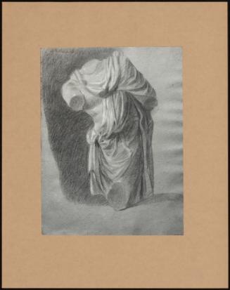 Study Of An Antique Sculpture P. 18