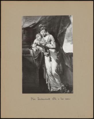 Study for Mrs. Sacheverell Pole and Her Son