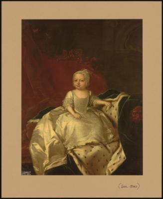 Portrait Of A Royal Child, Probably Princess Caroline Matilda (1751-1775)