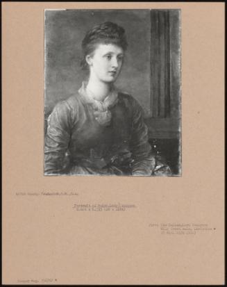 Portrait Of Maida,Lady Tennyson