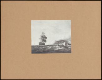 An English Man-O-War Under Full Sail