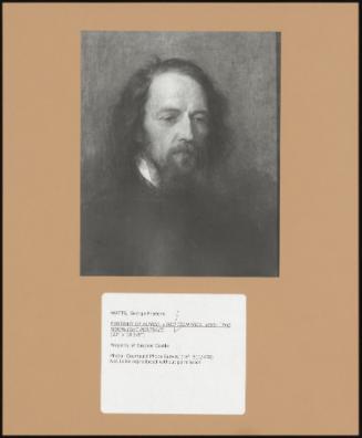 Portrait Of Alfred, Lord Tennyson, 1859: The Moonlight Portrait'