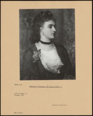 Emmeline Le Strange, Nee Austin (1846 - )