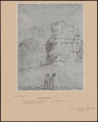 Figures By Ruins