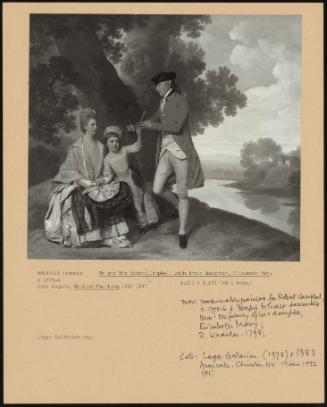 Mr and Mrs Robert Campbell with Their Daughter, Elizabeth Mary