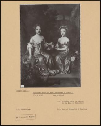 Princesses Mary And Anne, Daughters Of James Ii