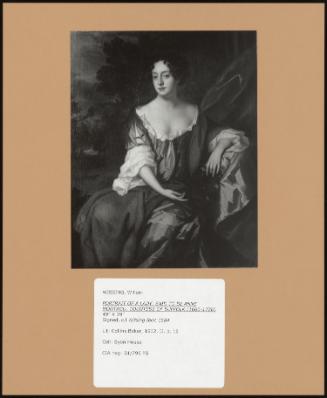 Portrait Of A Lady, Said To Be Anne Montagu, Countess Of Suffolk (1660-1720)