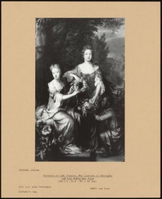 Portrait Of Lady Frances, The Countess Of Coningsby And Lady Katherine Jones