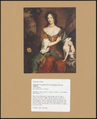 Portrait Of Queen Mary Of Modena, Wife Of James Ii