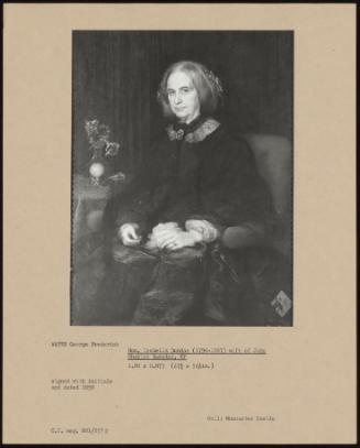 Hon. Isabella Dundas (1790-1887) Wife Of John Charles Ramsden, Mp
