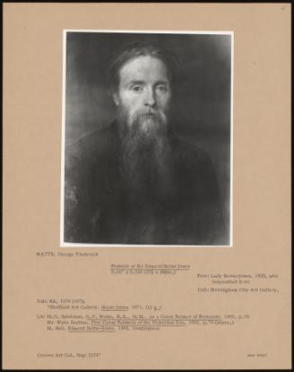 Portrait Of Sir Edward Burne Jones