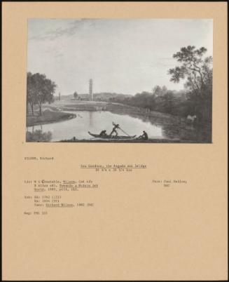 Kew Gardens, The Pagoda And Bridge