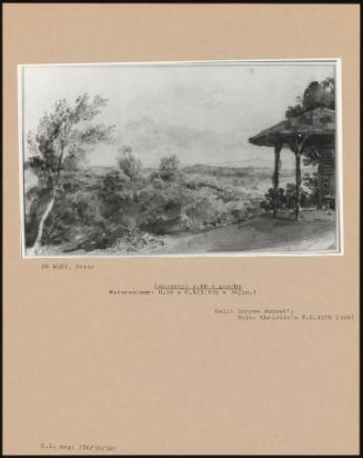 Landscape With A Gazebo