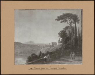 Lake Nemi From A Convent Garden (Fig. 26)