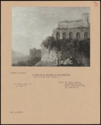 A View Of S. Anselmo On The Aventine